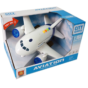 هواپیما اسباب بازی موزیکال مدل 1:160 Aviation Aircraft WY720A_اسباب بازی